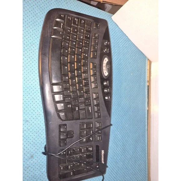 Microsoft Comfort Curve Ergonomic Keyboard 2000 v1.0 1047 KU-0459 USB Wired