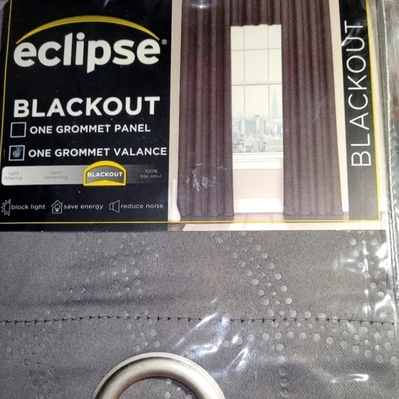 ECLIPSE BLACKOUT 0ne Valance NWT