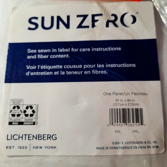 Lichtenberg Sun Zero NWT