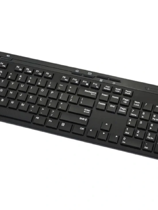 AmazonBasics KBLGOD-US Wireless Computer and Mouse Combo - Black