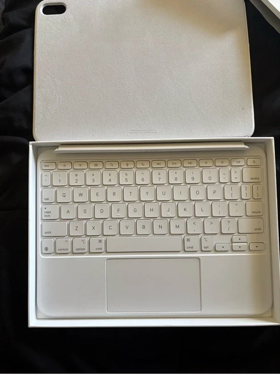 Apple White Magic Keyboard with Trackpad - White