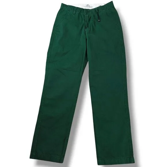 Levi’s XX Chino EZ Pants Men's S Dark Green Straight Leg Cotton Hemp