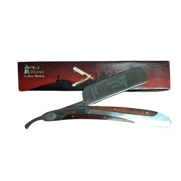 Steel Warrior Frost Cutlery Razor Knife SW 128 PW 5.5‎ Inch Closed Stainless
