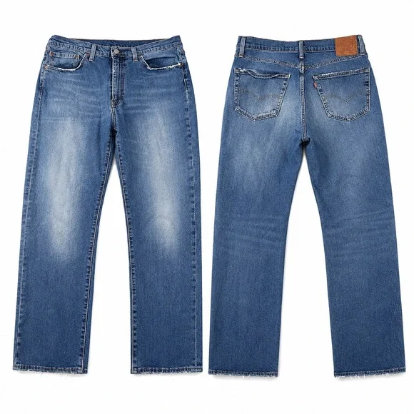 Levis 511 Slim Fit Jeans Mens 36x32 Blue Denim Medium Wash 18181-0119