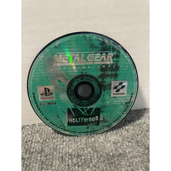 Metal Gear Solid: VR Missions (Sony PlayStation 1, 1999)