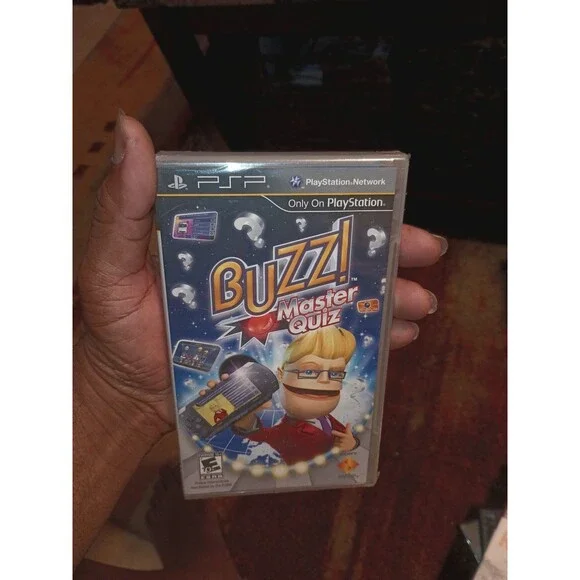 Buzz! Master Quiz (Sony PSP) Brand New Factory Sealed Game