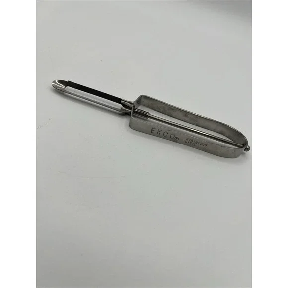 Vintage EKCO Vegetable Potato Peeler Stainless Floating Blade Made In The USA