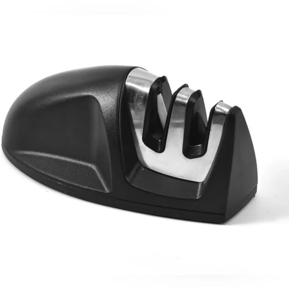 2-Stage Compact Knife Sharpener Coarse/Fine Tungston/Ceramic