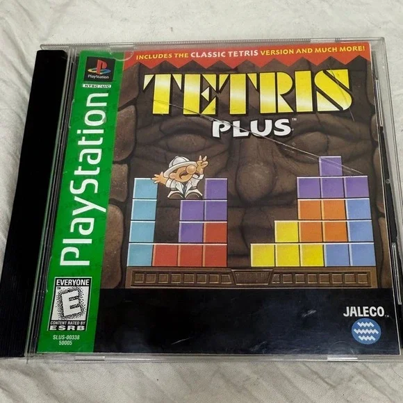 Tetris‎ Plus Sony PlayStation 1 PS1 Game Jaleco U/C Complete