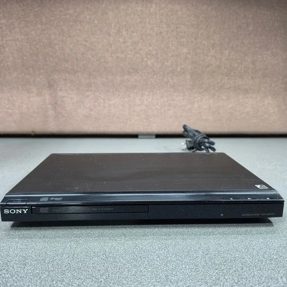 Sony DVD Blu Ray Player DVP-SR200P Black Good CD DVD Playback