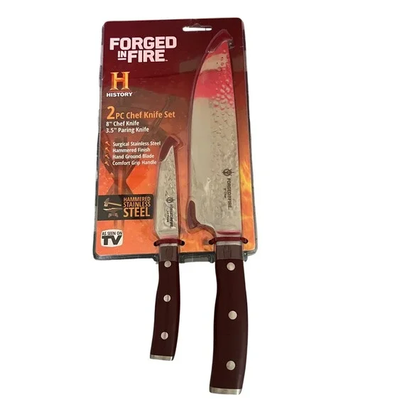 Forged in Fire 2 Pc Chef Knife Set 8
