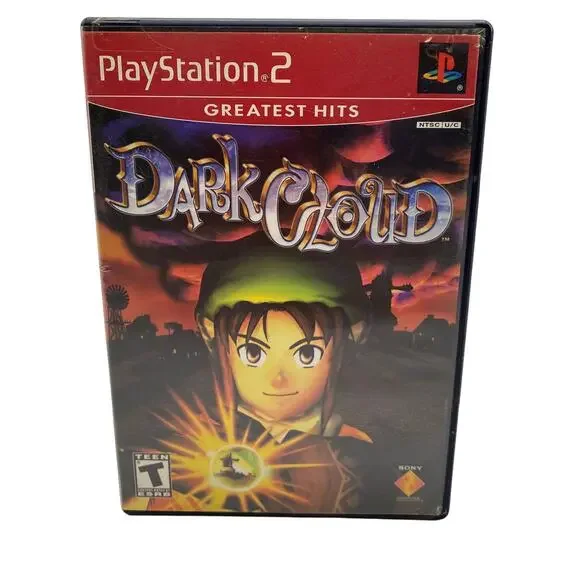 Dark Cloud (Sony PlayStation 2, 2001) PS2 No Booklet Tested