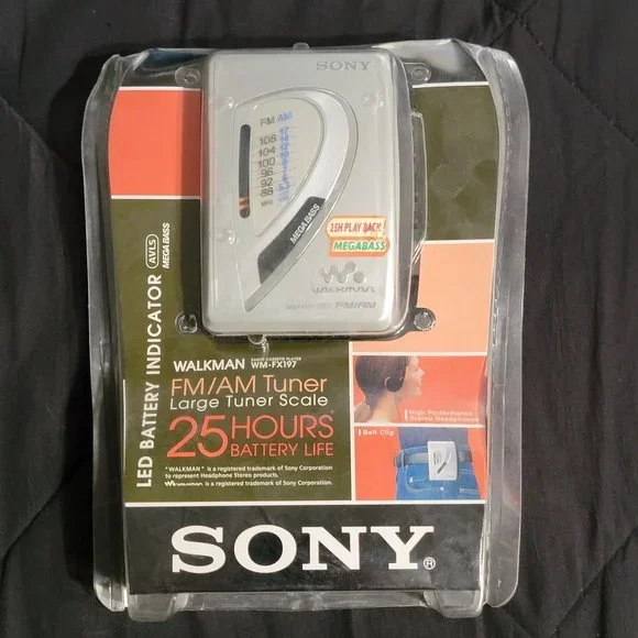 Sony Walkman WM-FX197 Mega Bass AM/FM Radio Cassette Player #3
