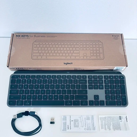 Brand New Logitech MX Keys for Business Wireless Keyboard