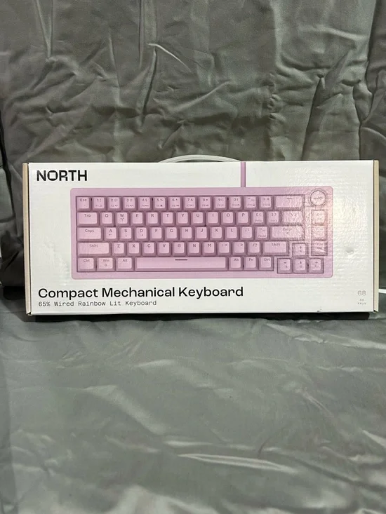 Compact Mechanical Keyboard - Pink