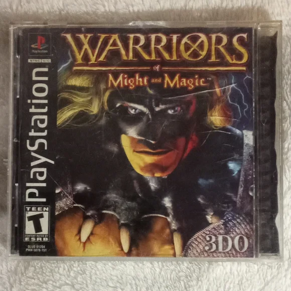Sony PlayStation Warriors of Might and Magic - Black and Gold