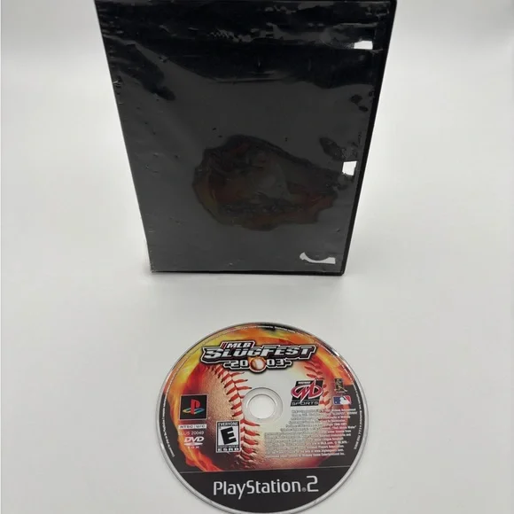 Sony PlayStation 2 MLB SlugFest 2003 - Black and Red