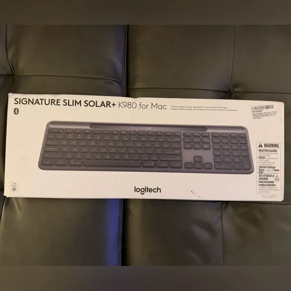 Logitech K980 Nature Slim Solar Keyboard for Mac