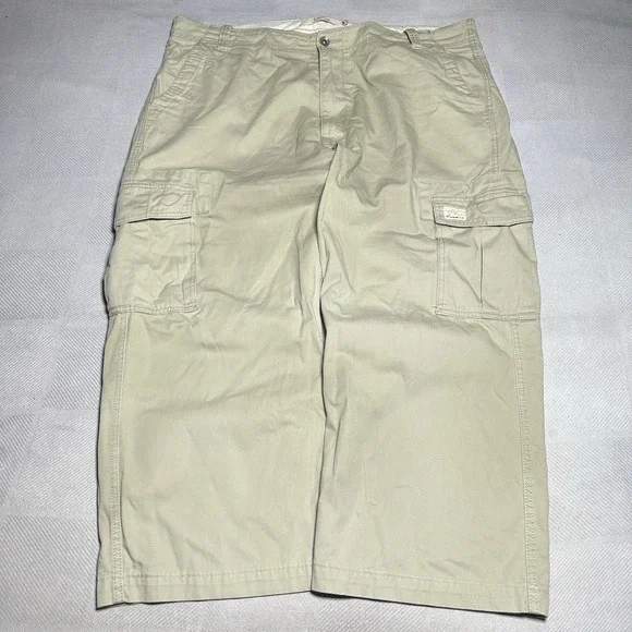 Vintage Y2K Levi's Cargo Pants Mens 42x26** Loose Straight Baggy Wide Leg Skater