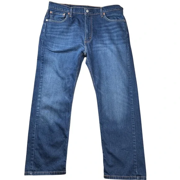 Levi's 505 Regular Fit Jeans Mens 40x30‎ Blue Excellent Straight Leg 00505-2809