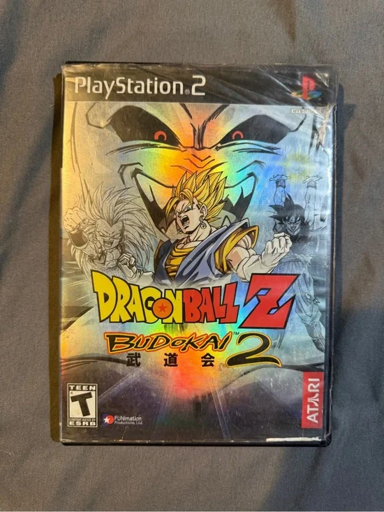Sony Dragon Ball Z: Budokai 2 PS2 - Multicolor Holographic Cover