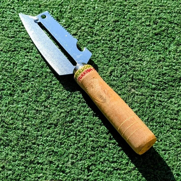 Macedonia Skopje Turkish Multifunctional Stainless Steel/Wood Kitchen Knife New