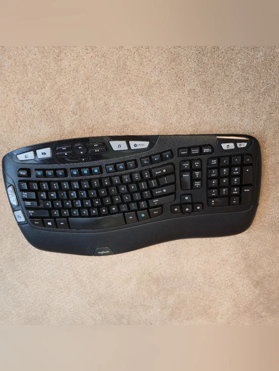 Logitech Keyboard K350 Needs Unifying Dongle
