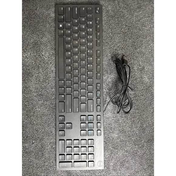 Dell KB216-BK-US Wired Keyboard - Black
