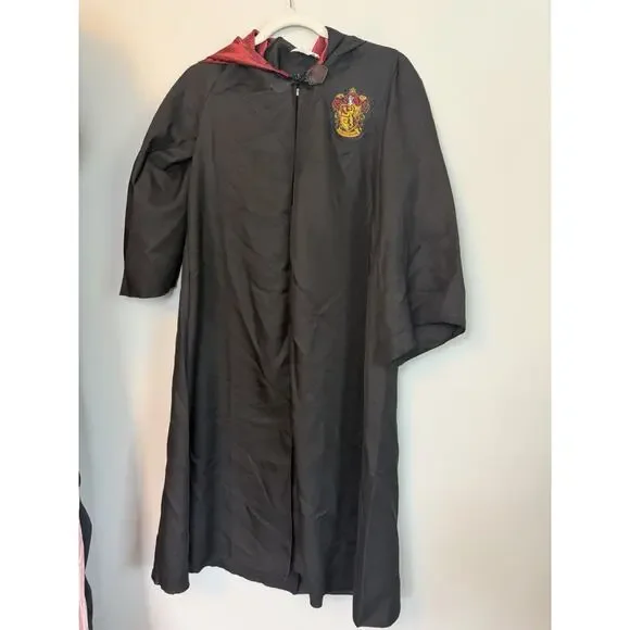 Harry Pottery Cape Halloween Costume Kids Sz 10-12 NEW