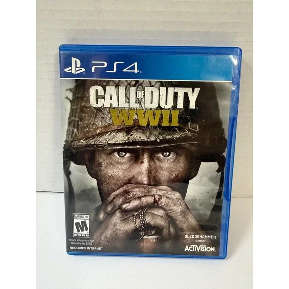 Call of Duty WWII Sony PlayStation 4‎ PS4 Video Game Activision 88108206US Disc