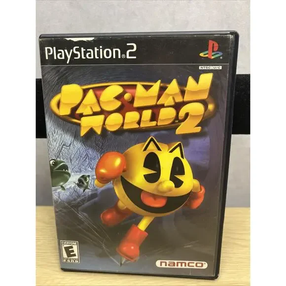 Sony PlayStation 2 Pac Man World 2 CIB Black Label Complete w/ Manual
