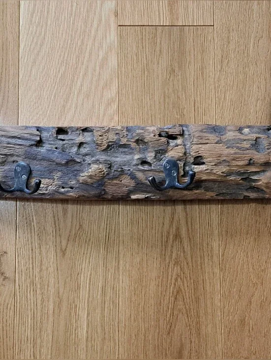 Unique Rustic Wood Wall Hooks