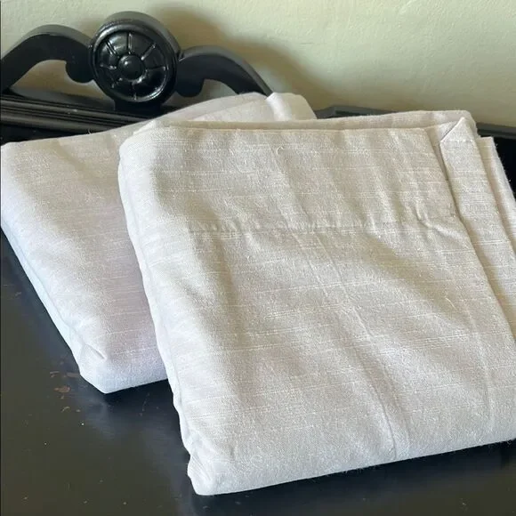 Pottery Barn Teen Cotton Linen Blackout Drapes