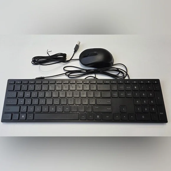 Acer USB Wired Low Profile Keyboard and Mouse ~ KBCR21 -