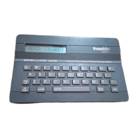 VINTAGE Franklin Computer Spelling Ace Model SA-98 English Spell Checker WORKS!