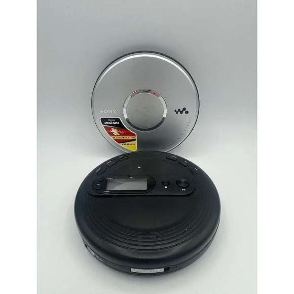 Lot of 2 Portable CD Players Sony Walkman & Onn CD Player (For Parts)
