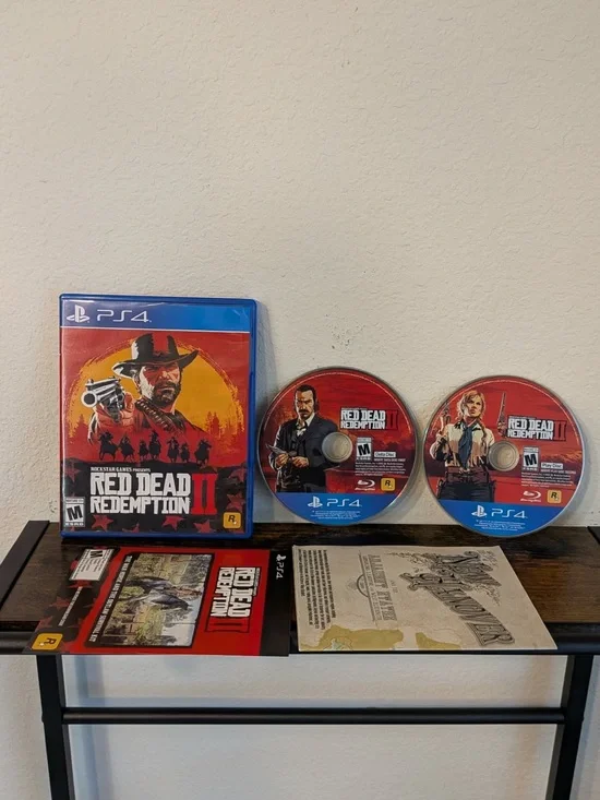 Red Dead Redemption 2 Sony PlayStation 4. Complete in box. Tested and works PO