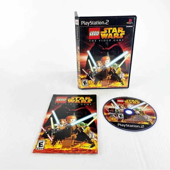 LEGO Star Wars the Video Game for Sony PlayStation 2 PS2 Complete