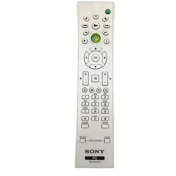 Sony PC RM-MCE20 Remote Control Tested Works Genuine OEM