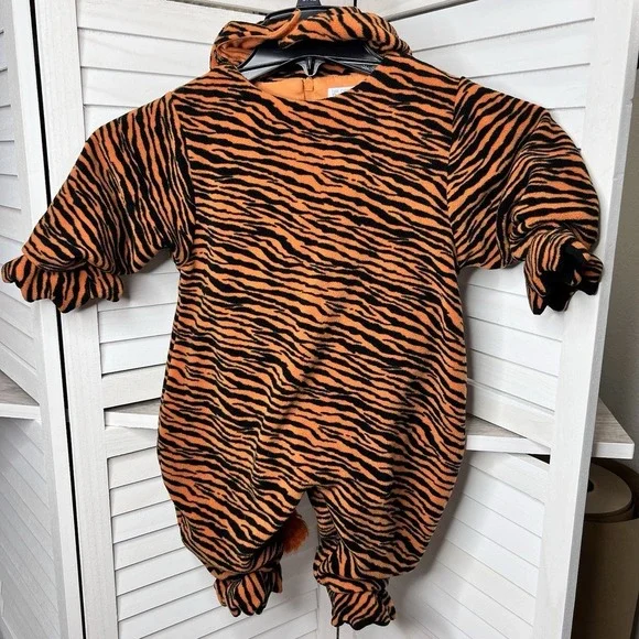The‎ Children's Place 2pc Tiger Halloween Costume Sz 6-12 months Good Condition