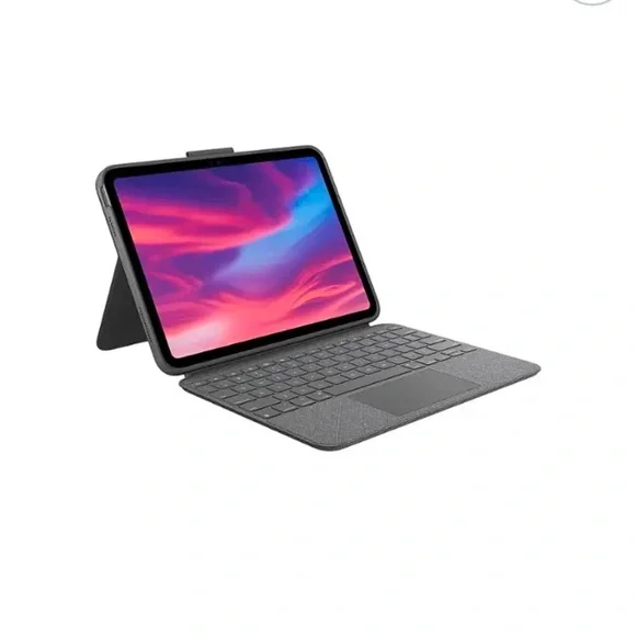 Logitech Gray Tablet Keyboard Case