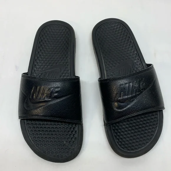 Nike men’s black sandals 343880 size 8