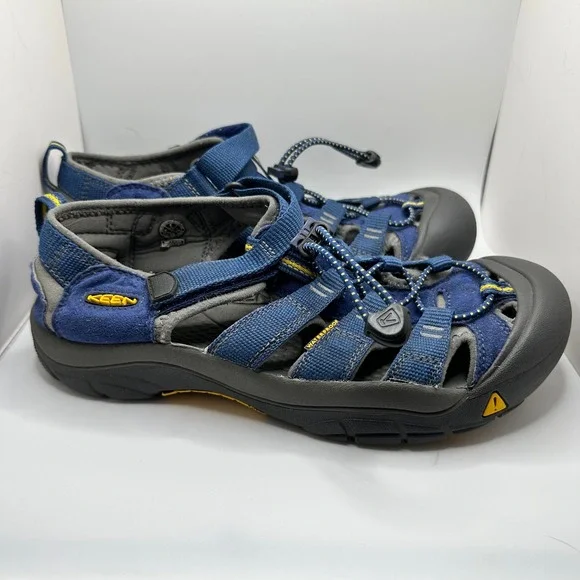 Keen Newport H2 size 6 Blue Yellow Waterproof Hiking Sport Sandals 1009962