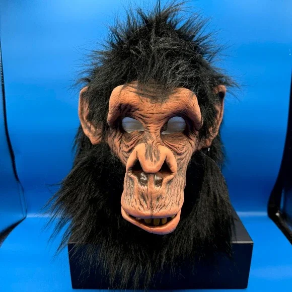 Zagone Studios Handmade Chimpanzee Mask for‎ Carnival Halloween & Theme Parties