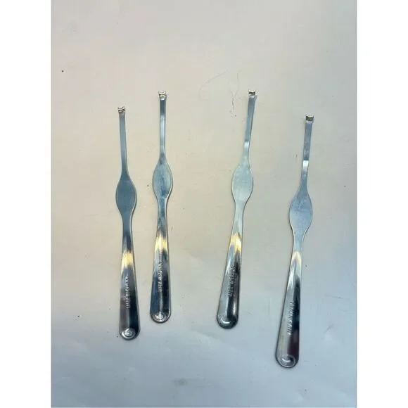 Title: Set of 4 Stainless Steel Lobster Picks – Seafood Crackers Tools – Engrave