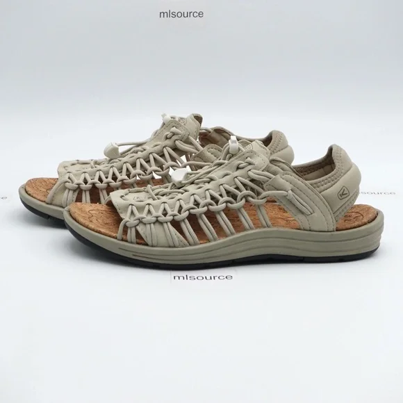 NEW Men's KEEN Uneek 2 OT Open Toe Sandals 1028573 Plaza Taupe