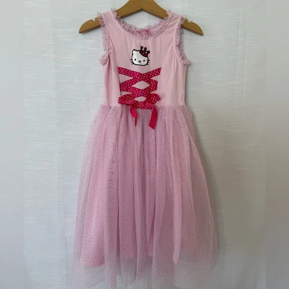 Hello Kitty Pink Kids Costume Dress
