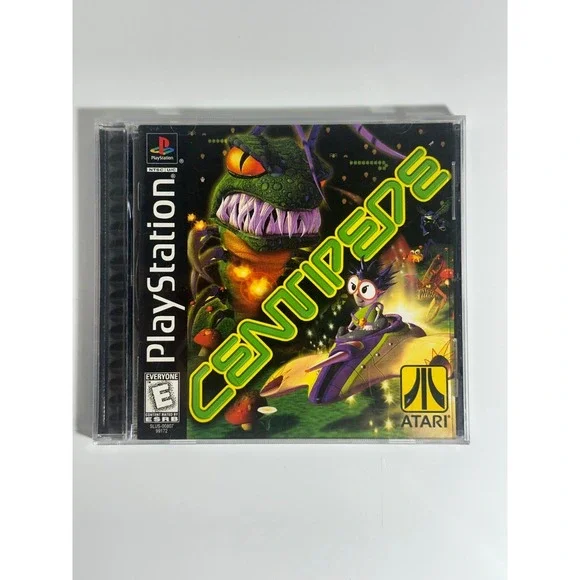 Centipede (Sony PlayStation , 1999) PS1 CIB Complete w/ Manual Tested