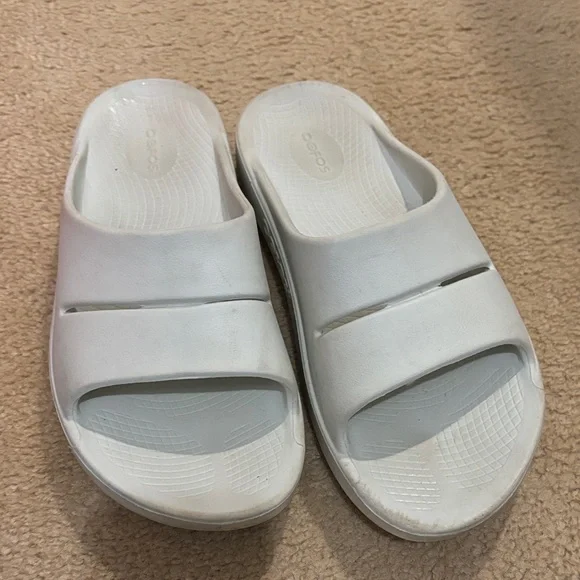 OOFOS Men's OOahh Machine Washable Slide Sandals