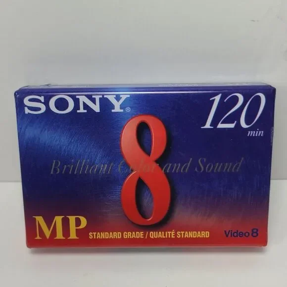 Sony Video 8mm Camcorder Video Cassette Tape - LP 240 min P6-120MP SEALED